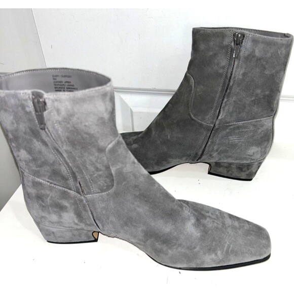 Steve Madden Dusty Suede Square Toe Ankle Boot Women’s size 11 - Picture 7 of 9